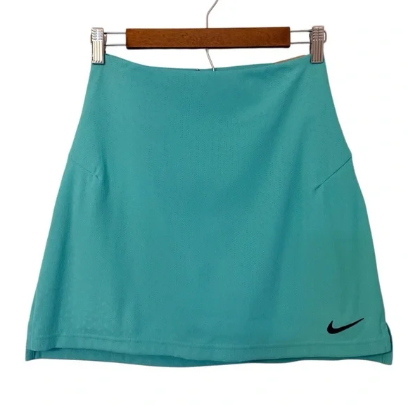 Nike Women's Dri-Fit ADV Tour Turquoise Skirt W/Shorts H/R Size-S NWT - Picture 7 of 14